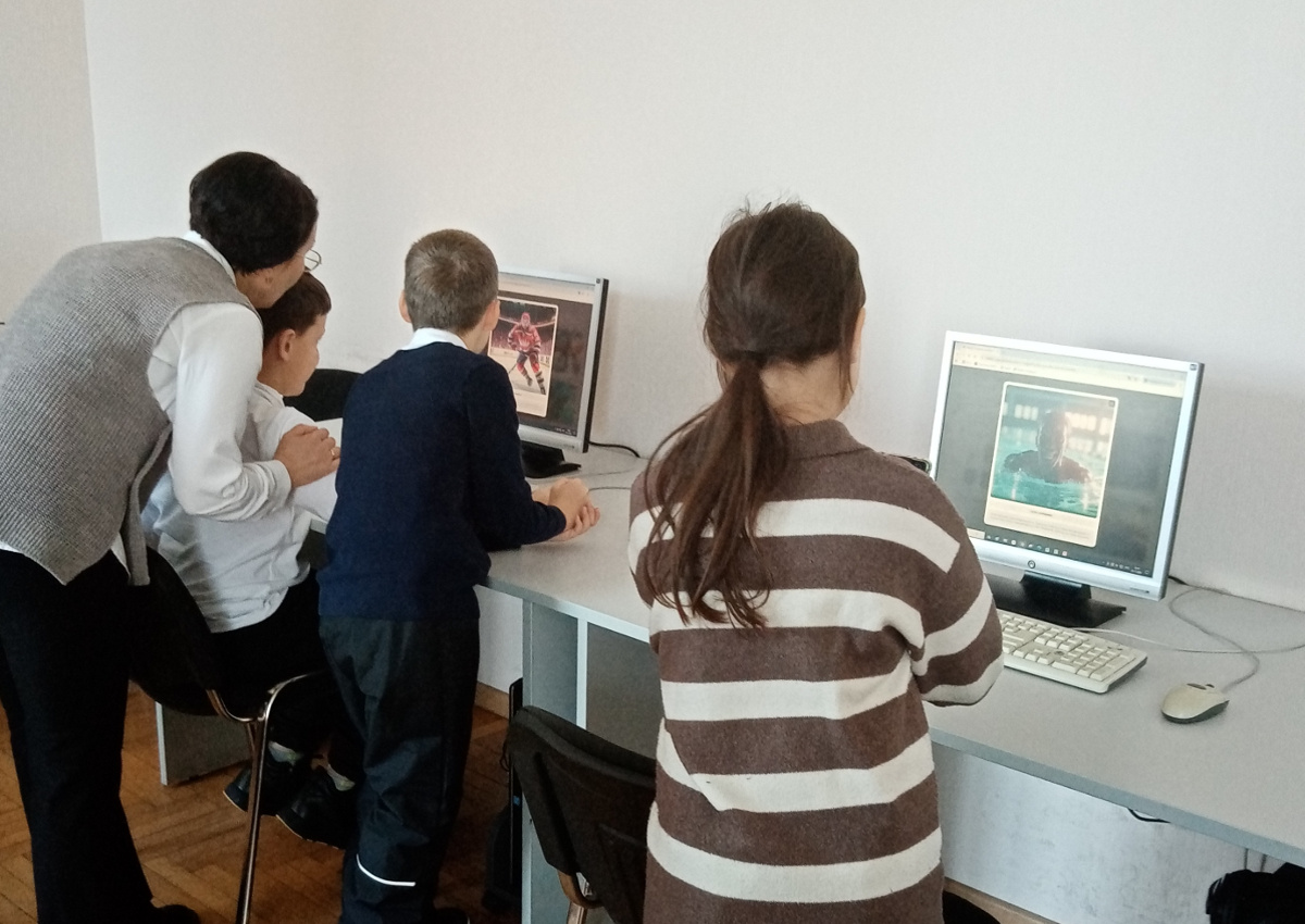 Необычный урок, посвященный искусственному интеллекту, прошел  для третьеклассников лицея № 7