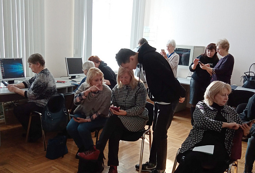 Занятия курса «Мобильная грамотность»